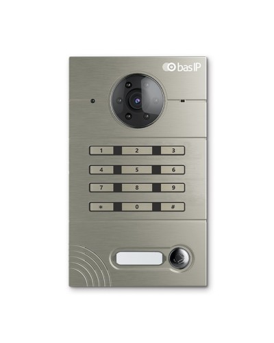 Панель вызывная BAS-IP AV-01KD GREY в Северодвинске Вызывные видеопанели малоабонентные Pintop.ru