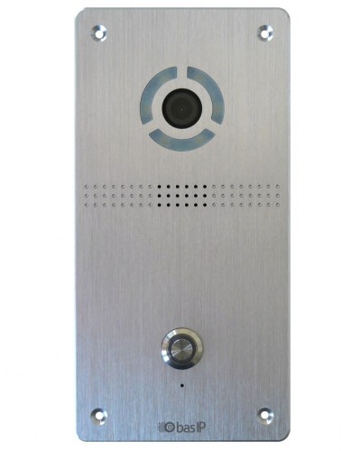 Панель вызывная BAS-IP AV-04FD SILVER в Северодвинске Вызывные IP панели Pintop.ru
