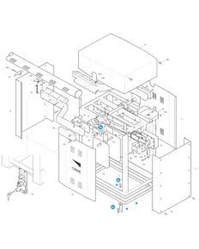 Электродвигатель G4041 в сборе Came 119RIG186 в Северодвинске Запчасти для шлагбаумов и автоматики Pintop.ru