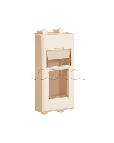 Адаптер для Keystone Ванильная дымка Avanti, 1 мод DKC 4405201 в Северодвинске Аксессуары для стоек и шкафов Pintop.ru