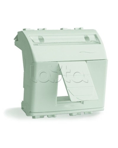 Адаптер для информационных разъемов Keystone, белый, 2 мод DKC 76613B в Северодвинске Аксессуары для кабель-канала Pintop.ru