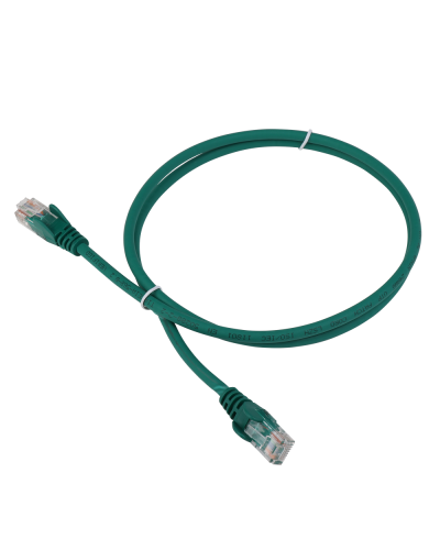 Патч-корд LANMASTER LSZH UTP кат.5e, 0.3 м, зеленый LANMASTER LAN-PC45/U5E-0.3-GN в Северодвинске Патчкорды (медные) Pintop.ru