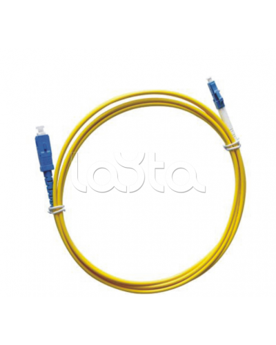 Патч-корд оптический LANMASTER LAN-LC-SC/SU-20 в Северодвинске Патч-корды и пигтейлы Pintop.ru
