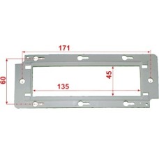 Пластиковый суппорт для установки 45х135 LANMASTER (LAN-PF45x135)