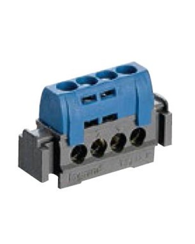 Клеммник синий 4х1.5-16 мм2 LEGRAND 004840 в Северодвинске Клеммные колодки Pintop.ru