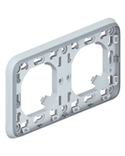 Рамка с суппортом для встроенного монтажа Plexo Legrand 069683 в Северодвинске Аксессуары для кабель-канала Pintop.ru