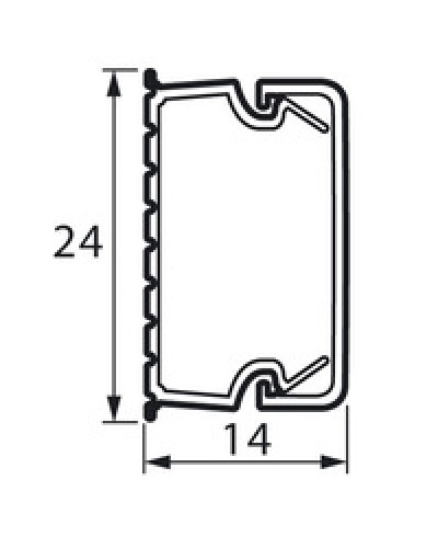 Кабель-канал METRA 24x14 Legrand (638193) в Северодвинске Кабель-канал Pintop.ru