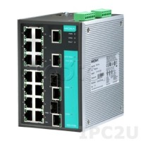 Коммутатор управляемый промышленный 18-портовыйMoxa EDS-518A